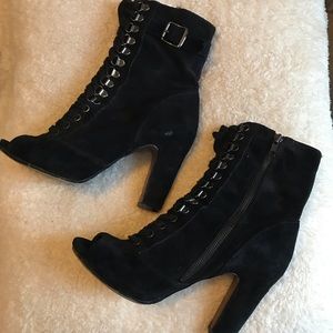 Sam Edelman lace up booties